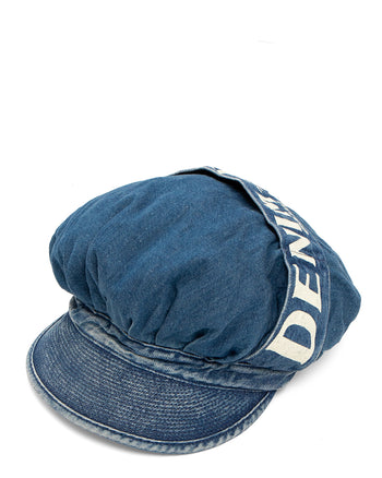 Kapital 11.5oz Denim Casquette, Denim Repair
