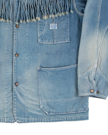 Kapital 11.5oz Denim Fringe Coverall