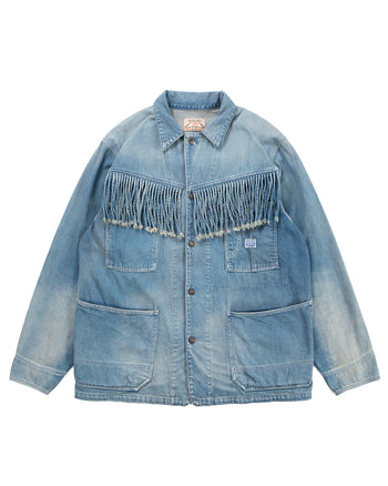 Kapital 11.5oz Denim Fringe Coverall