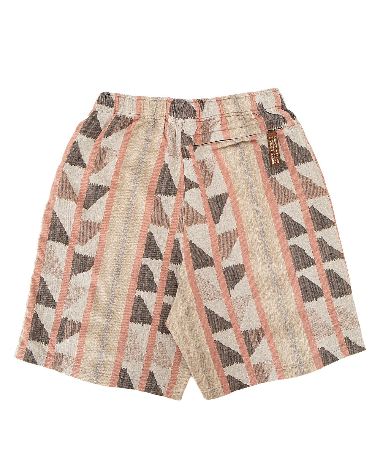 Kapital Cotton Pueblo Stripe Easy Shorts