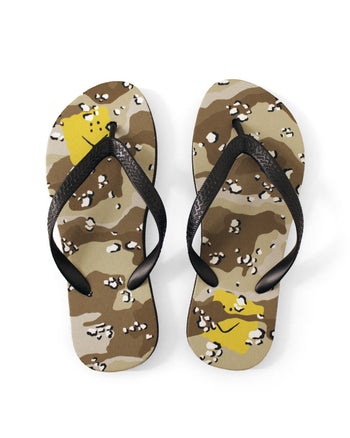 Kapital Choco-Chip Camo Flip Flops