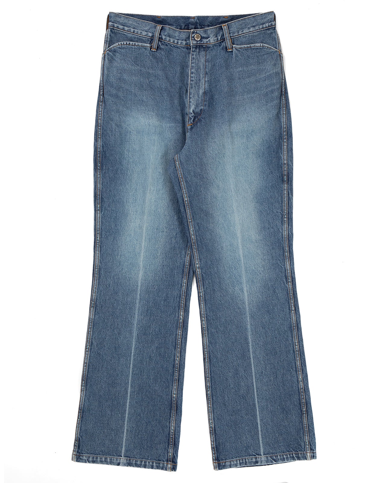 Kapital 14oz Denim 5P Frisko (Center Pleat) - Panchoandlefty.se