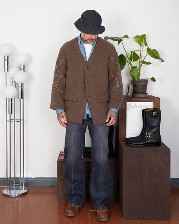 Kapital Fulling Wool Casa Jacket (KOUNTRY Dream Catch), Brown