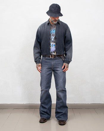 Kapital 14oz Black Denim 5P Okabello (M's)