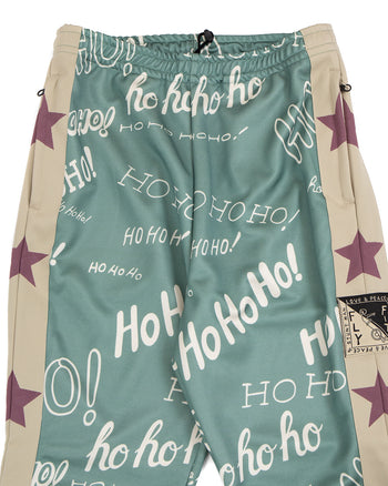 Kapital Smooth Jersey HO-HO-HO Track Pants, Green