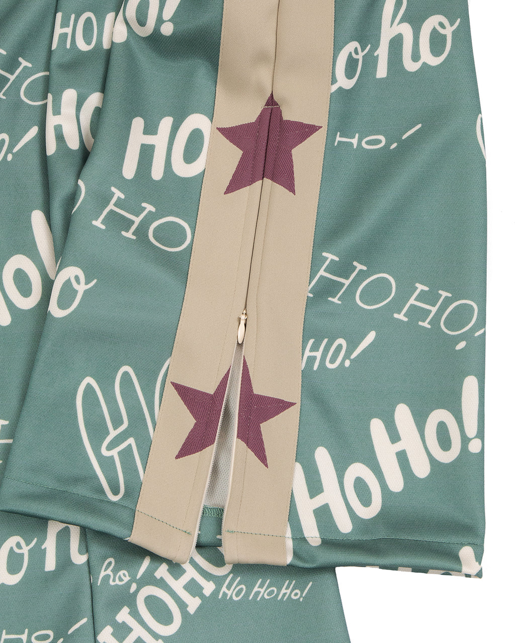 Kapital Smooth Jersey HO-HO-HO Track Pants, Green