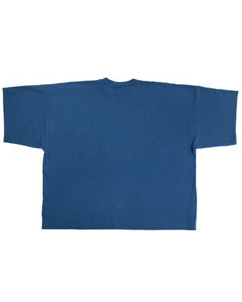 Kapital Jersey Huge T-Shirt, Denim Repair, Navy