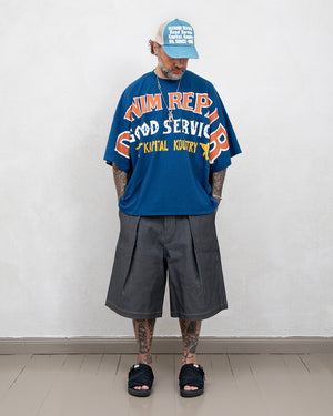 Kapital Century Denim KOME-KOME Jorts (Shallow), No. 7