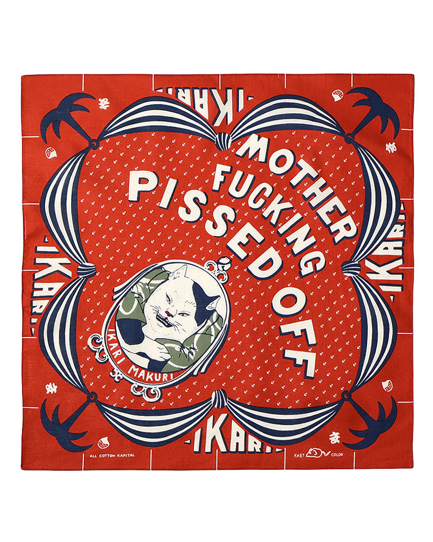 Kapital Bandana Ikarimakuri (Pissed Off), Red