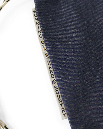 Kapital 8oz Denim Knapsac, Denim Repairs