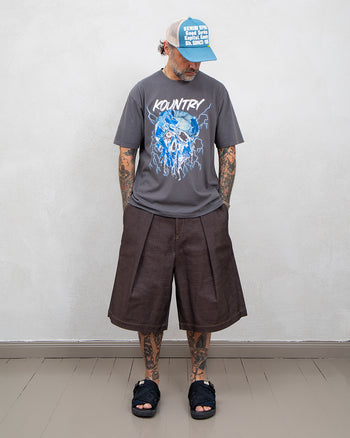 Kapital 20/-Jersey Crew T (Denim Face)