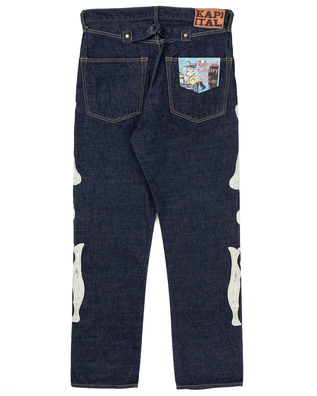 Kapital 12,5oz Denim Mexican Tuxedo 5P Okagilly - Panchoandlefty