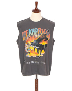 Kapital Jersey Non-Sleeve BIG-T, Burning Piano - Panchoandlefty.se