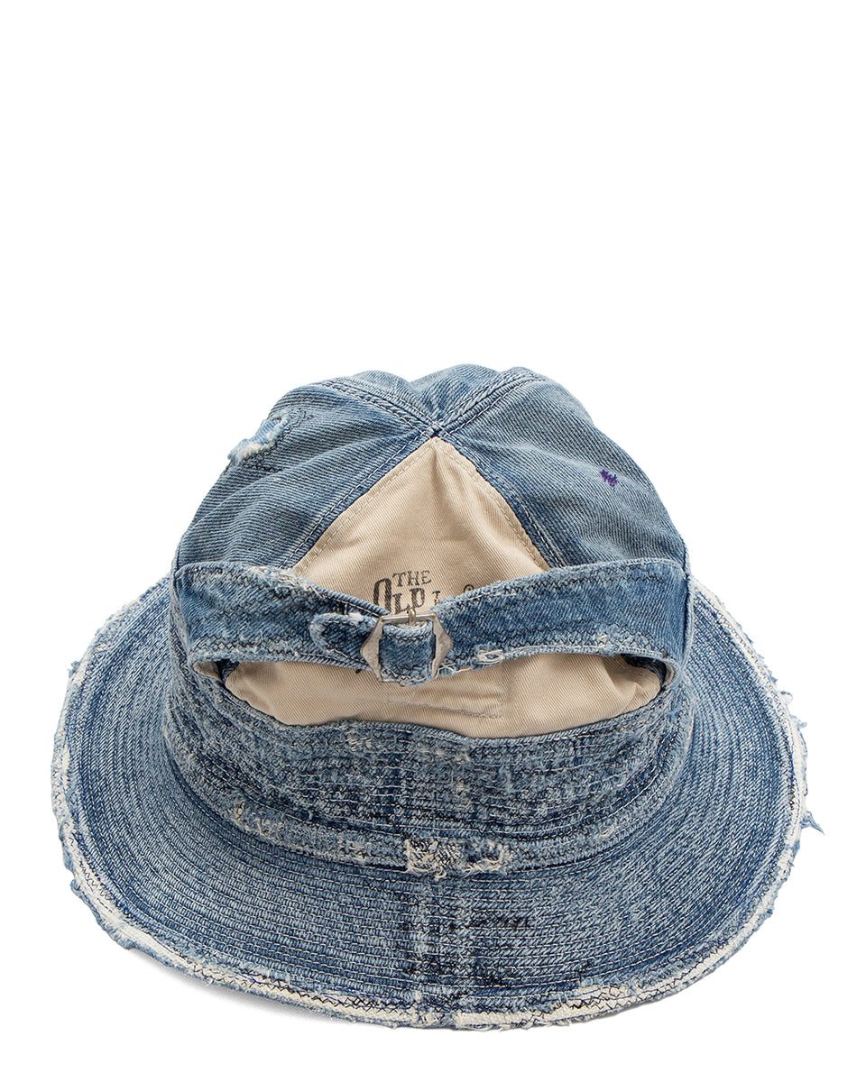 Kapital 11,5oz Denim The Old Man And The Sea Hat (Crash Remake)