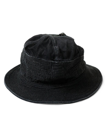 Kapital 11,5oz BLK x BLK Denim The Old Man And The Sea Hat