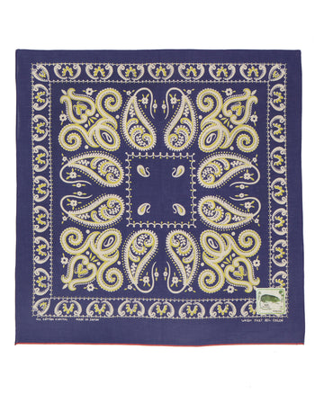 Kapital Fastcolor Selvedge Bandana, Sambo Paisely, Purple
