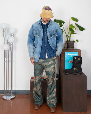 Kapital 11.5oz Denim Fringe Coverall