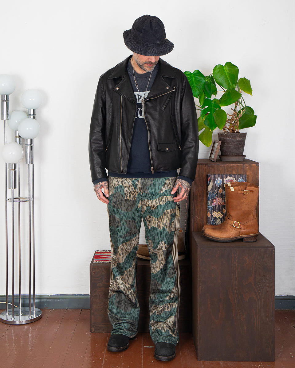 Kapital Smooth Jersey Rain Camo Track Pants