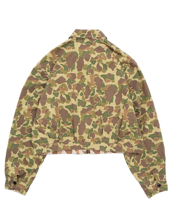Kapital Hunter Camo Herringbone Reversible Drizzler Jacket