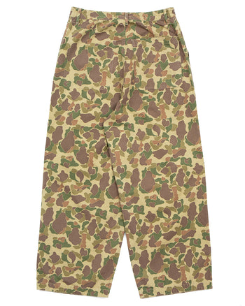 Kapital Hunter Camo Herringbone Reversible Fatigue Baggy Pants