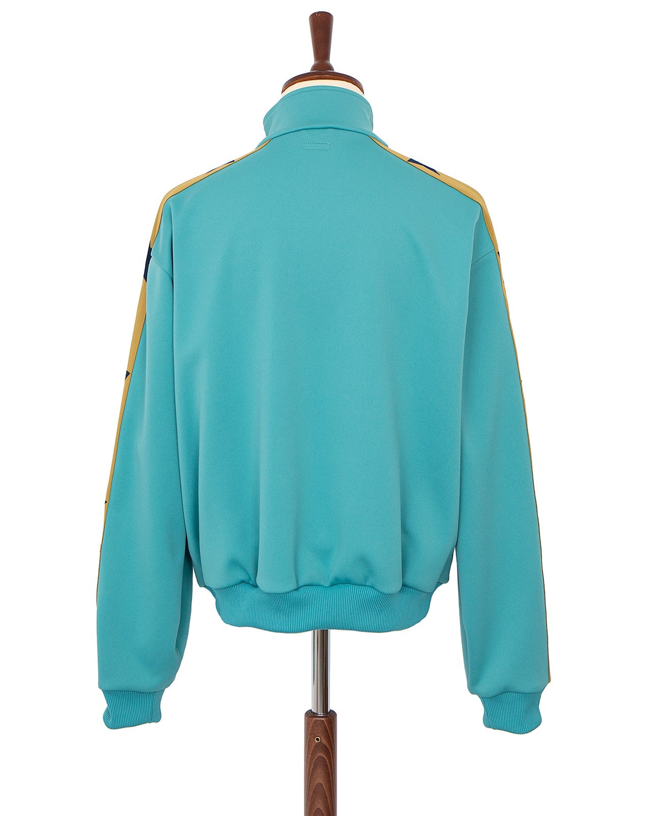 Kapital Smooth Jersey Track Jacket, Stand Man & Woman, Turquoise