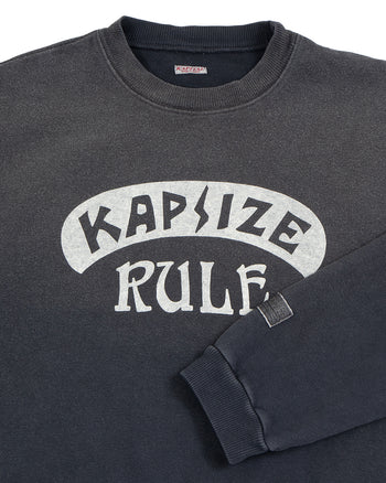 Kapital Knit Crew Sweater (KAPSIZE RULEpt), Black