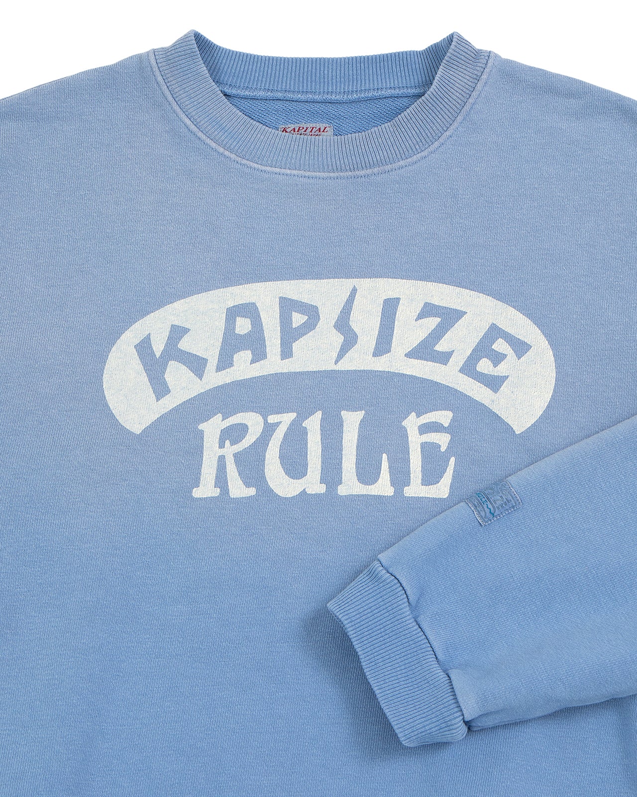Kapital Knit Crew Sweater (KAPSIZE RULEpt), Sax