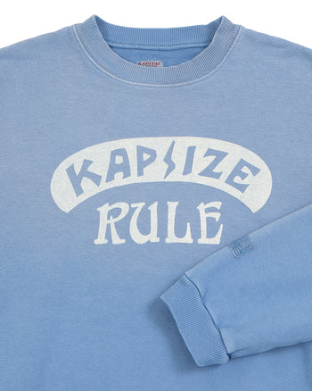 Kapital Knit Crew Sweater (KAPSIZE RULEpt), Sax