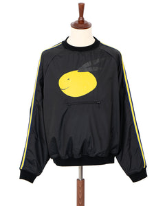 Kapital Cookie Pocket Golf Sweater (Strong Gale Coneybowy), Black