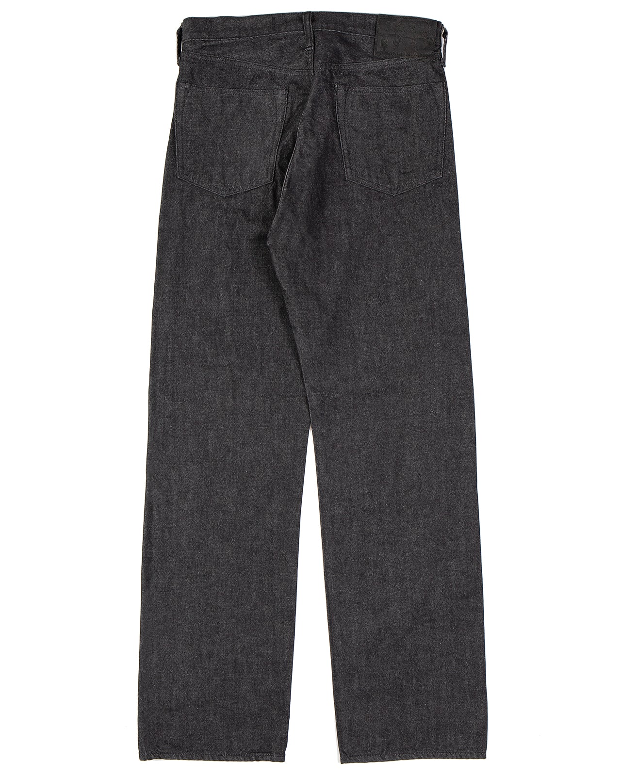 Kapital 14oz Black Denim 5P Monkey TH, ZIP Version