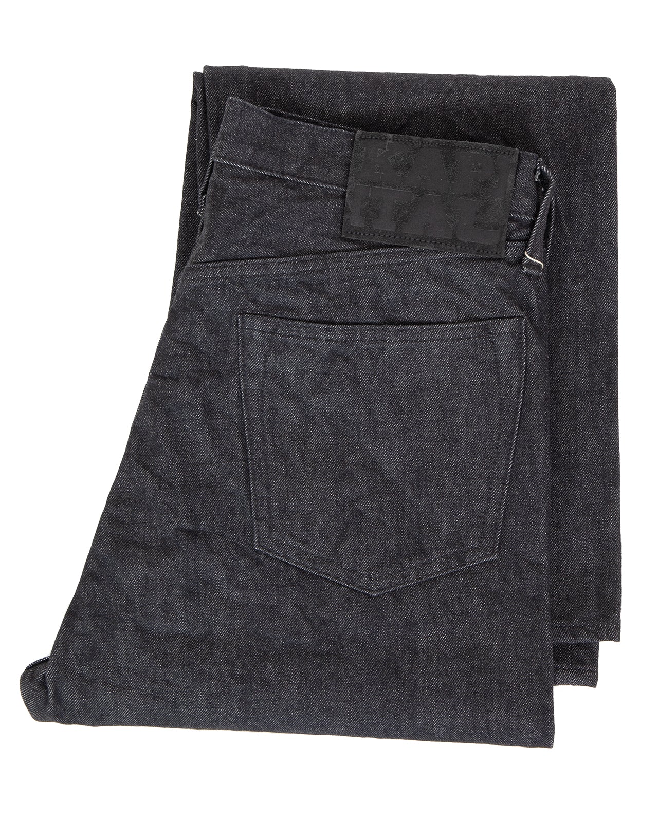 Kapital 14oz Black Denim 5P Monkey TH, ZIP Version