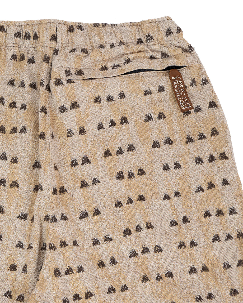 Kapital Cotton Tume-Bashoh Shorts Pants