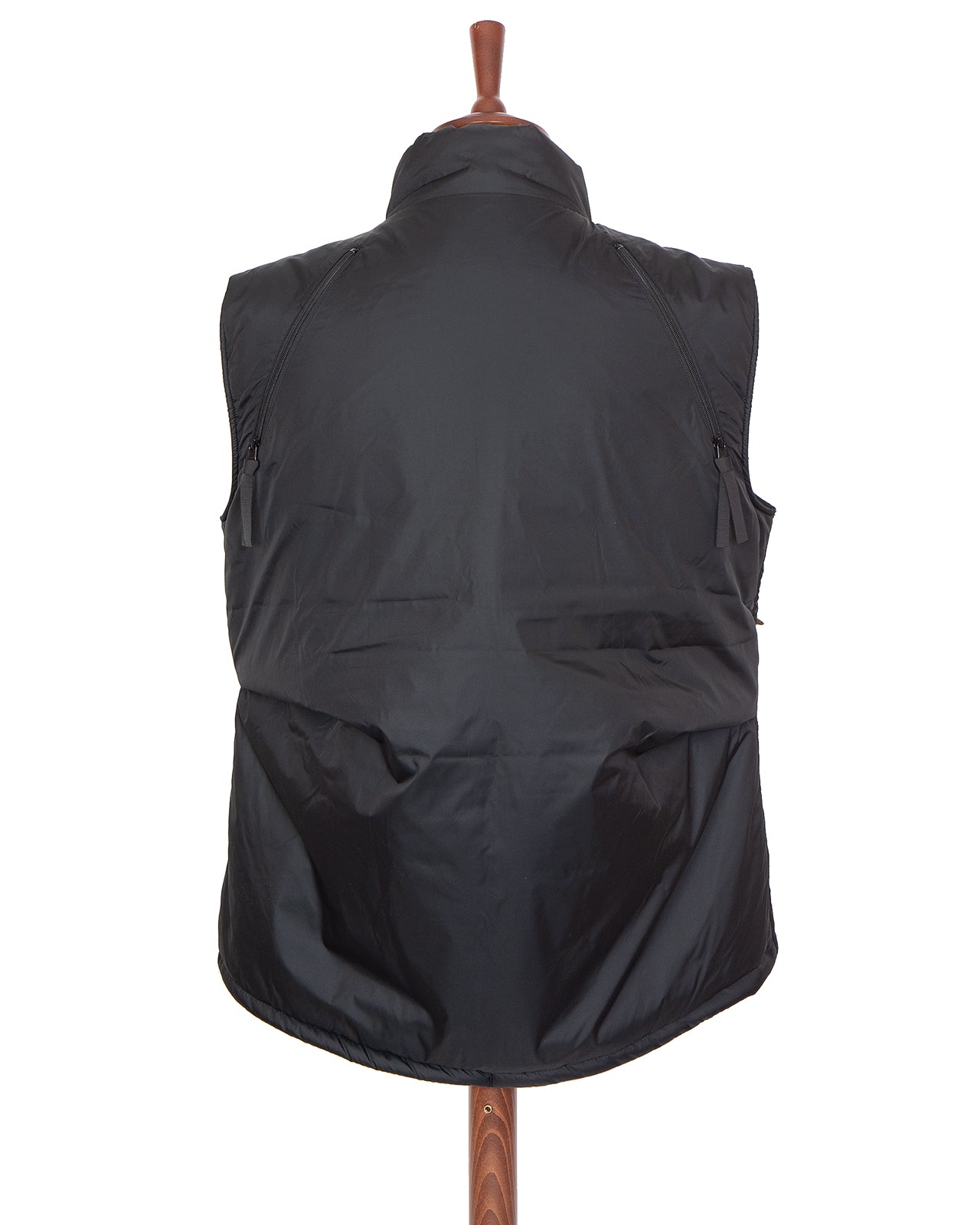 Kapital Nylon Zepher Fishing Vest, Black