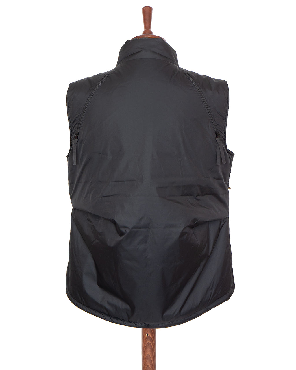 Kapital Nylon Zepher Fishing Vest, Black