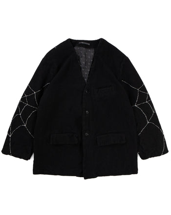 Kapital Fulling Wool Casa Jacket (KOUNTRY Dream Catch), Black