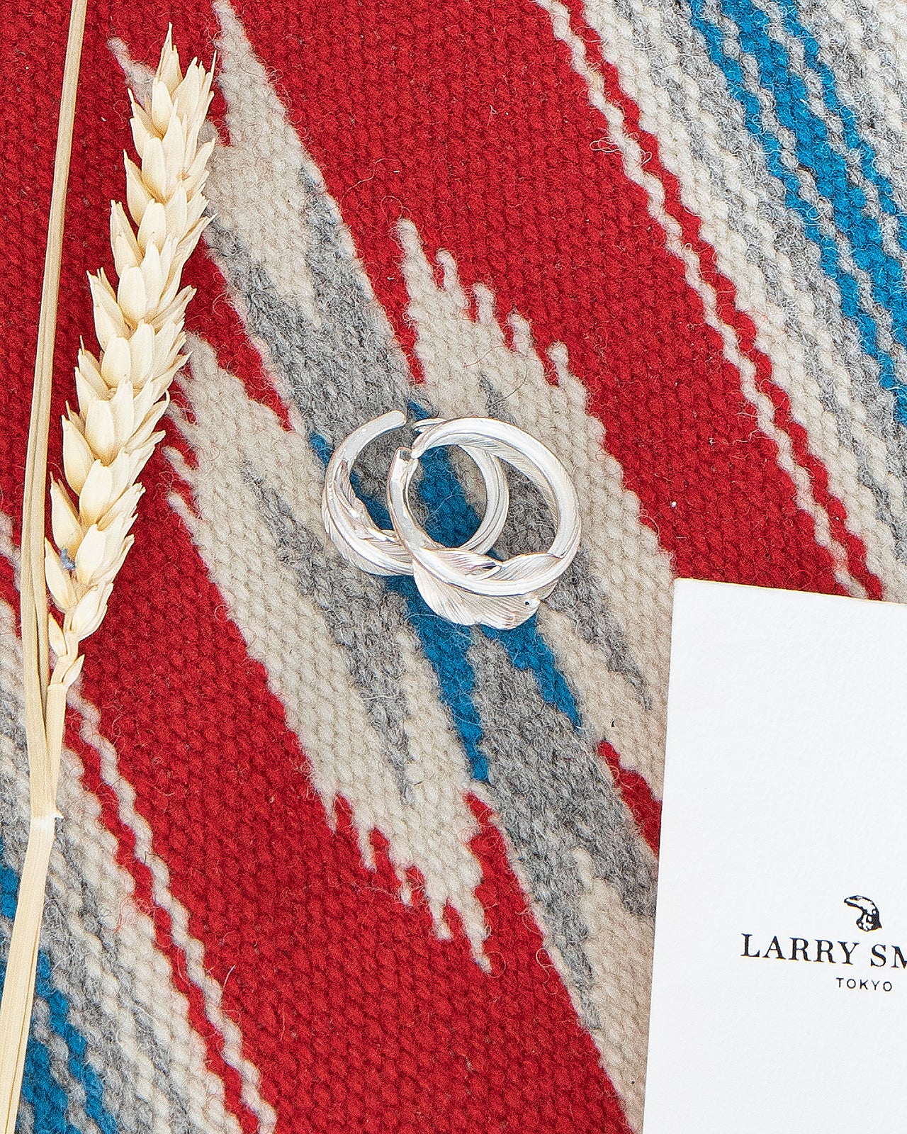 Larry Smith Kazekiri Feather Ring
