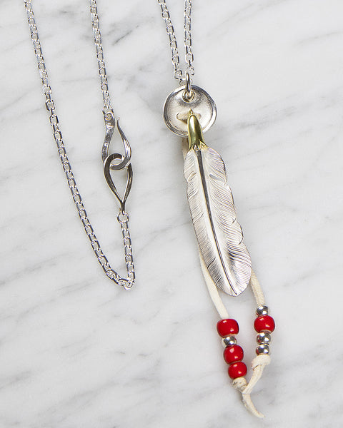Larry Smith Feather Necklace Combination - Panchoandlefty.se