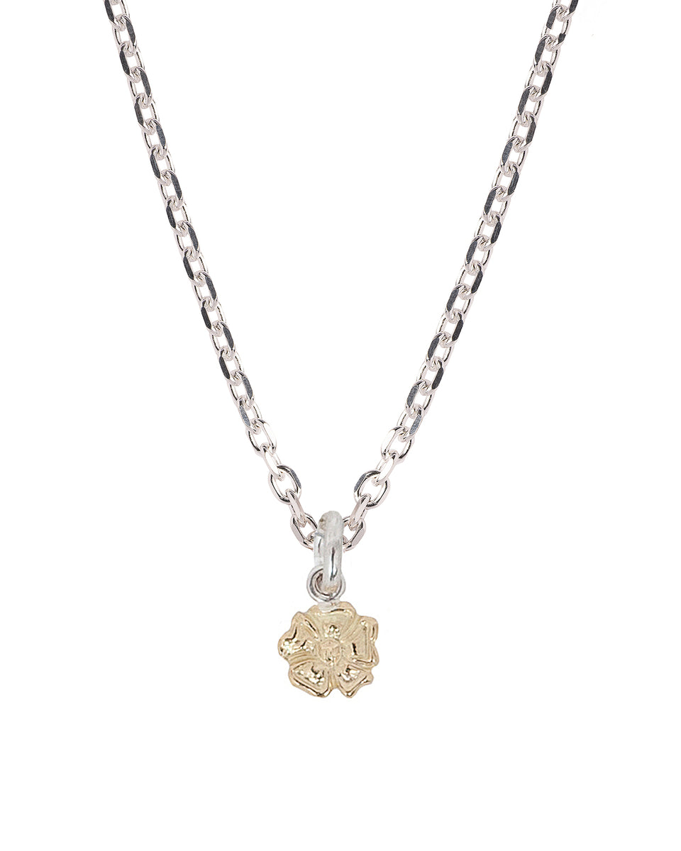 アクセサリー LARRY SMITH 18KGOLD ROSE PENDANT EMERALD Larry-Smith-Karakusa-Pendant-