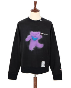 Maison Mihara Yasuhiro Bear Sweatshirt, Black