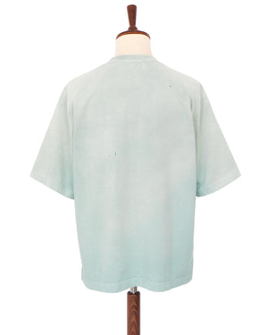 Green Oversized Half Sleeves Shirt|155048201