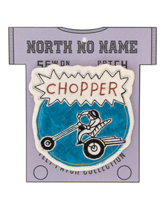 North No Name Felt Patch, Chopper