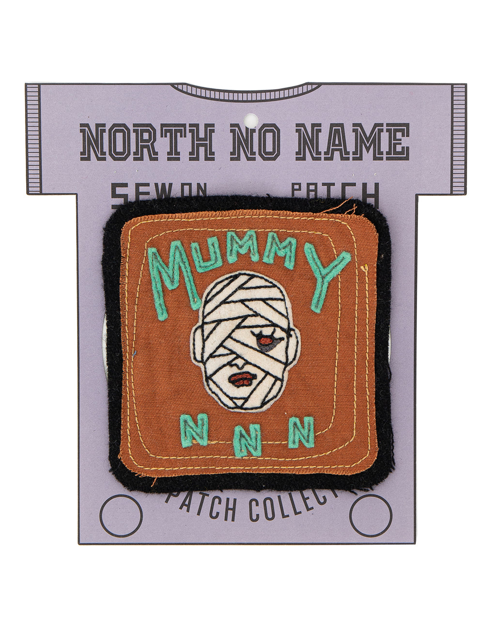North No Name Felt Patch, Mummy