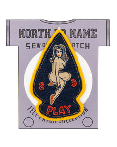North No Name Felt Patch, Play