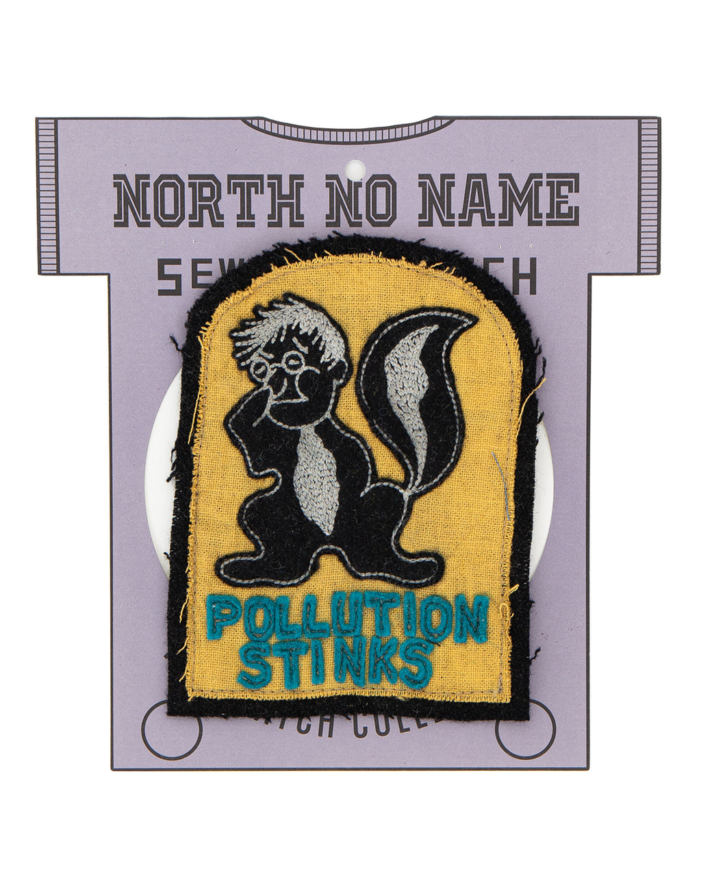 North No Name Felt Patch, Pollution Stinks