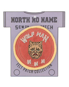North No Name Felt Patch, Wolfman