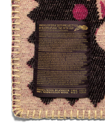 Indigofera x Björn Atldax, The Fifth Sun Blanket