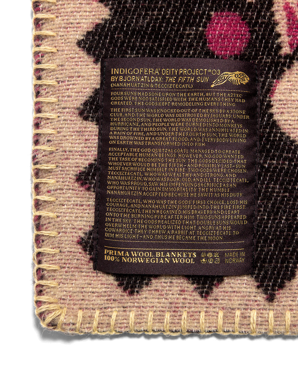 Indigofera x Björn Atldax, The Fifth Sun Blanket