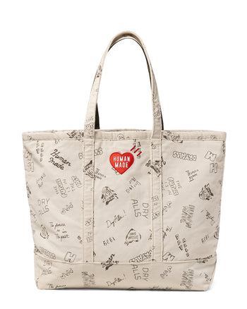 Human Made Corduroy Tote, White