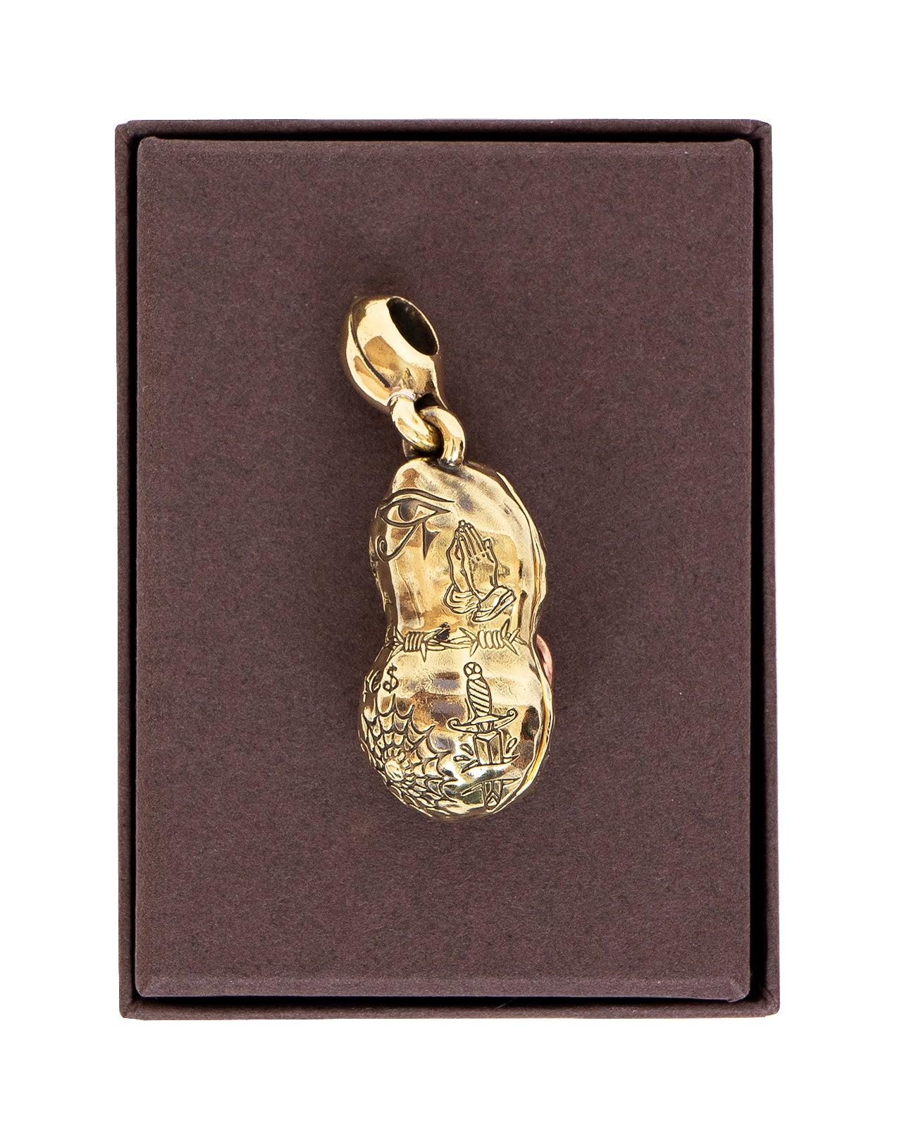 Peanuts & Co Bero Tattoo Peanuts (Slide) Large, Brass × Silver