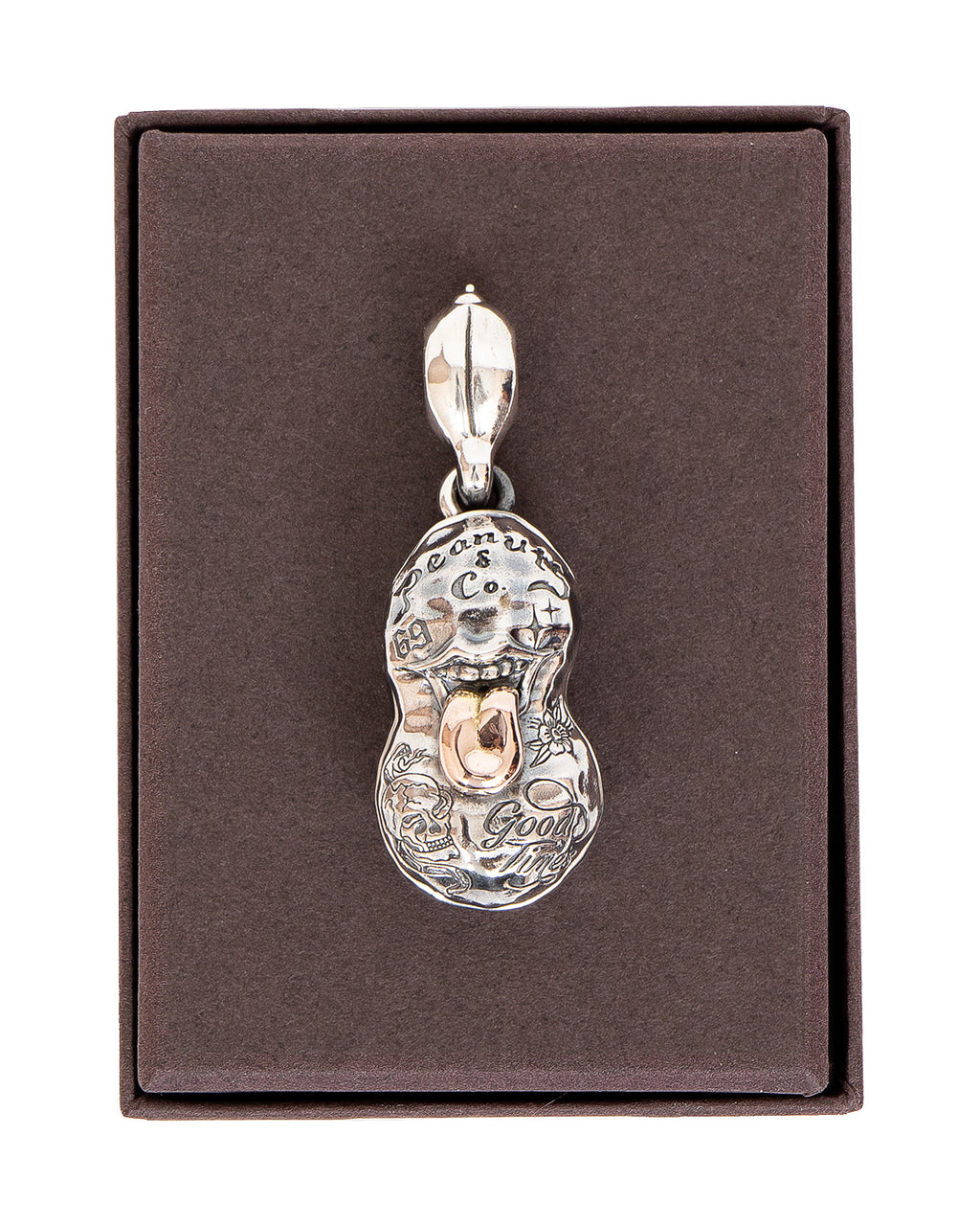 Peanuts & Co Bero Tattoo Peanuts (Slide) Large, Silver × K10PG